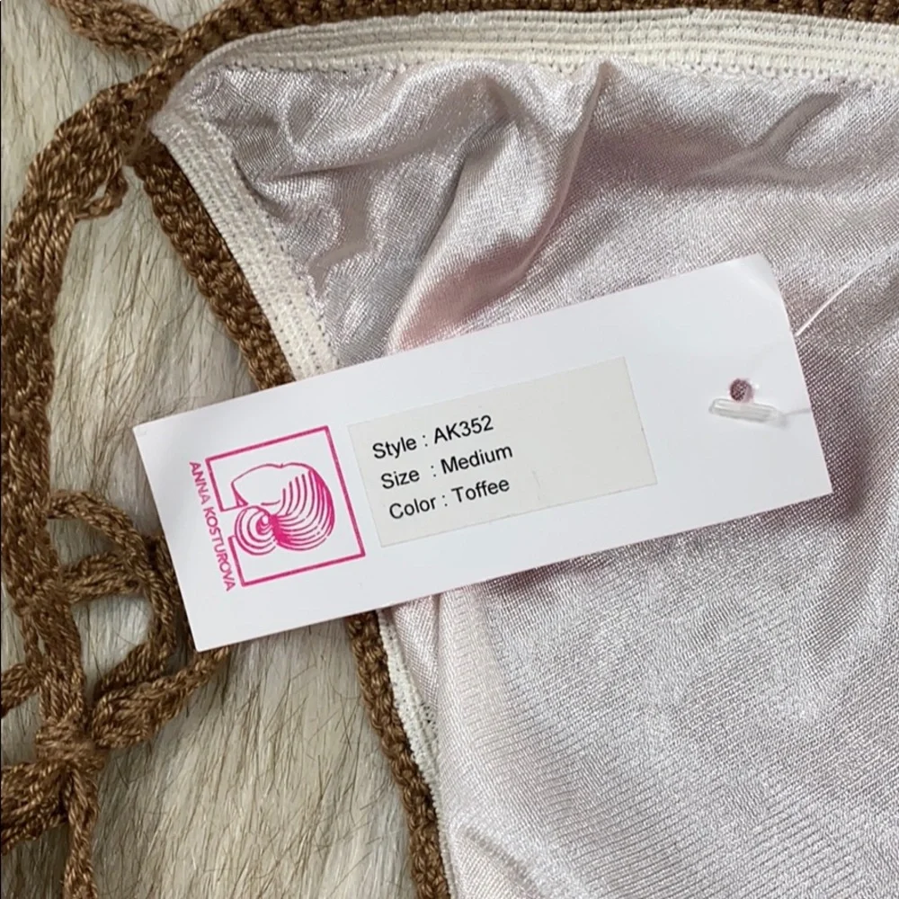 Anna Kosturova Sequin Embellishment Bikini, Medium - Picture 10 of 12